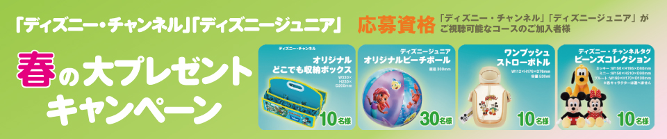 ガイド5月号掲載ディズニープレゼントフォーム